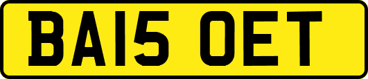 BA15OET