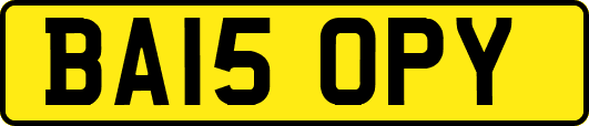BA15OPY