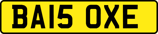 BA15OXE