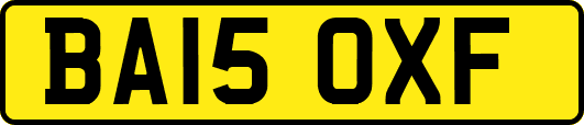 BA15OXF