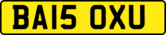 BA15OXU