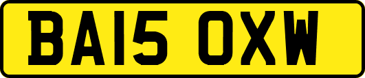 BA15OXW