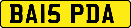 BA15PDA