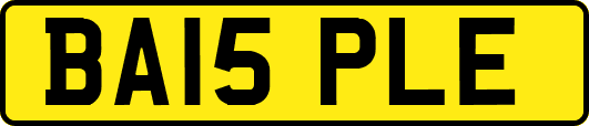 BA15PLE