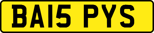BA15PYS