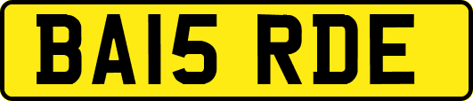BA15RDE