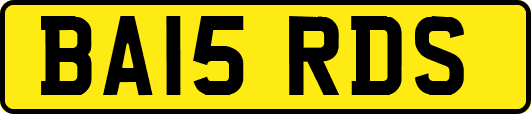 BA15RDS