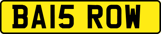 BA15ROW