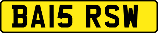 BA15RSW