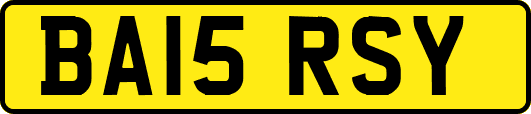 BA15RSY