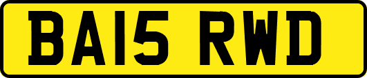 BA15RWD