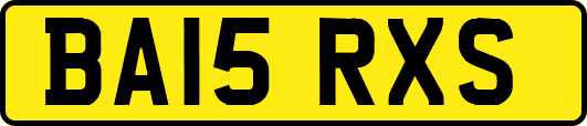 BA15RXS