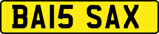 BA15SAX