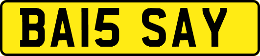 BA15SAY