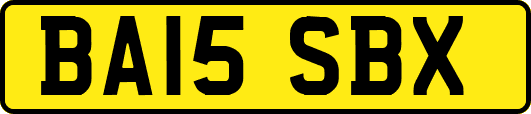 BA15SBX
