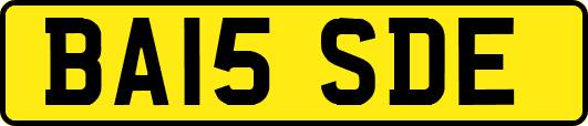 BA15SDE