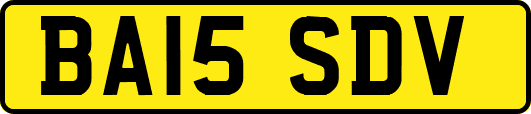 BA15SDV