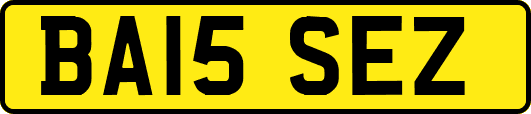 BA15SEZ