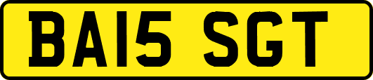 BA15SGT