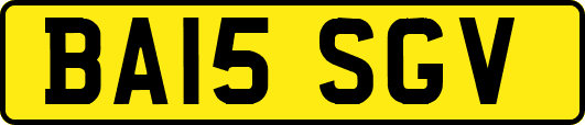 BA15SGV