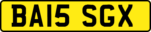BA15SGX