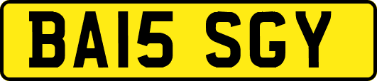 BA15SGY