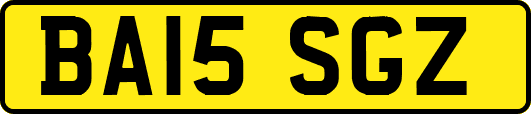 BA15SGZ