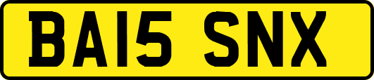 BA15SNX