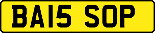 BA15SOP