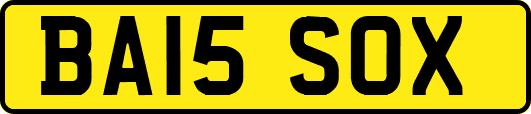BA15SOX