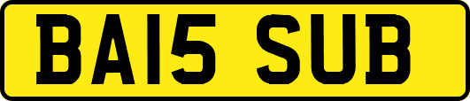 BA15SUB