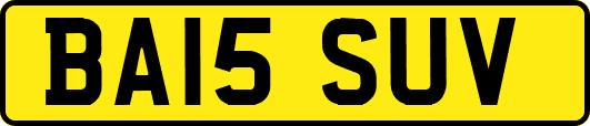 BA15SUV