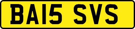 BA15SVS