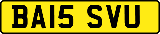 BA15SVU