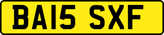 BA15SXF