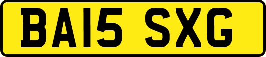 BA15SXG