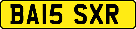 BA15SXR