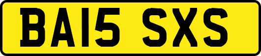 BA15SXS