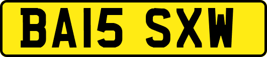 BA15SXW