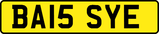 BA15SYE