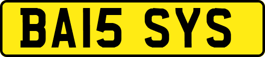 BA15SYS
