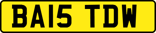 BA15TDW