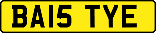 BA15TYE