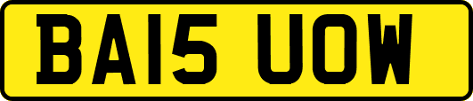 BA15UOW