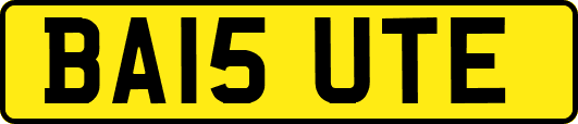 BA15UTE
