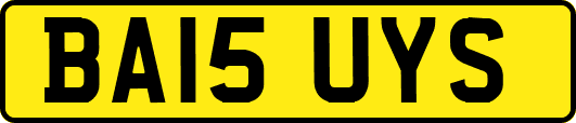 BA15UYS