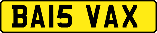 BA15VAX