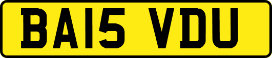 BA15VDU