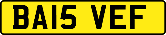 BA15VEF