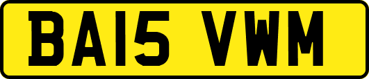 BA15VWM
